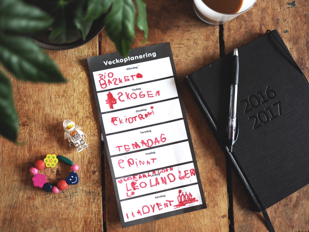 veckoplanering