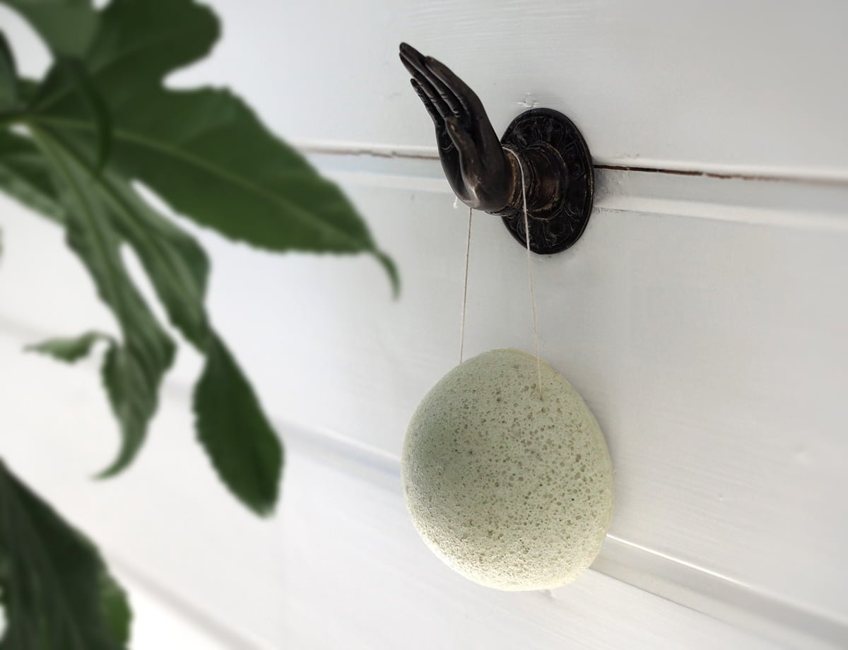 Konjac Sponge naturlig hudrengöring