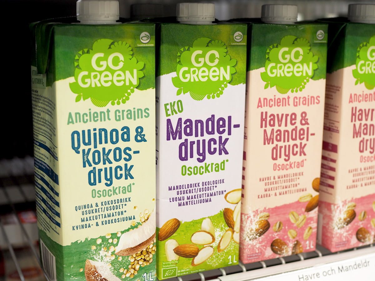 go green nötmjölk