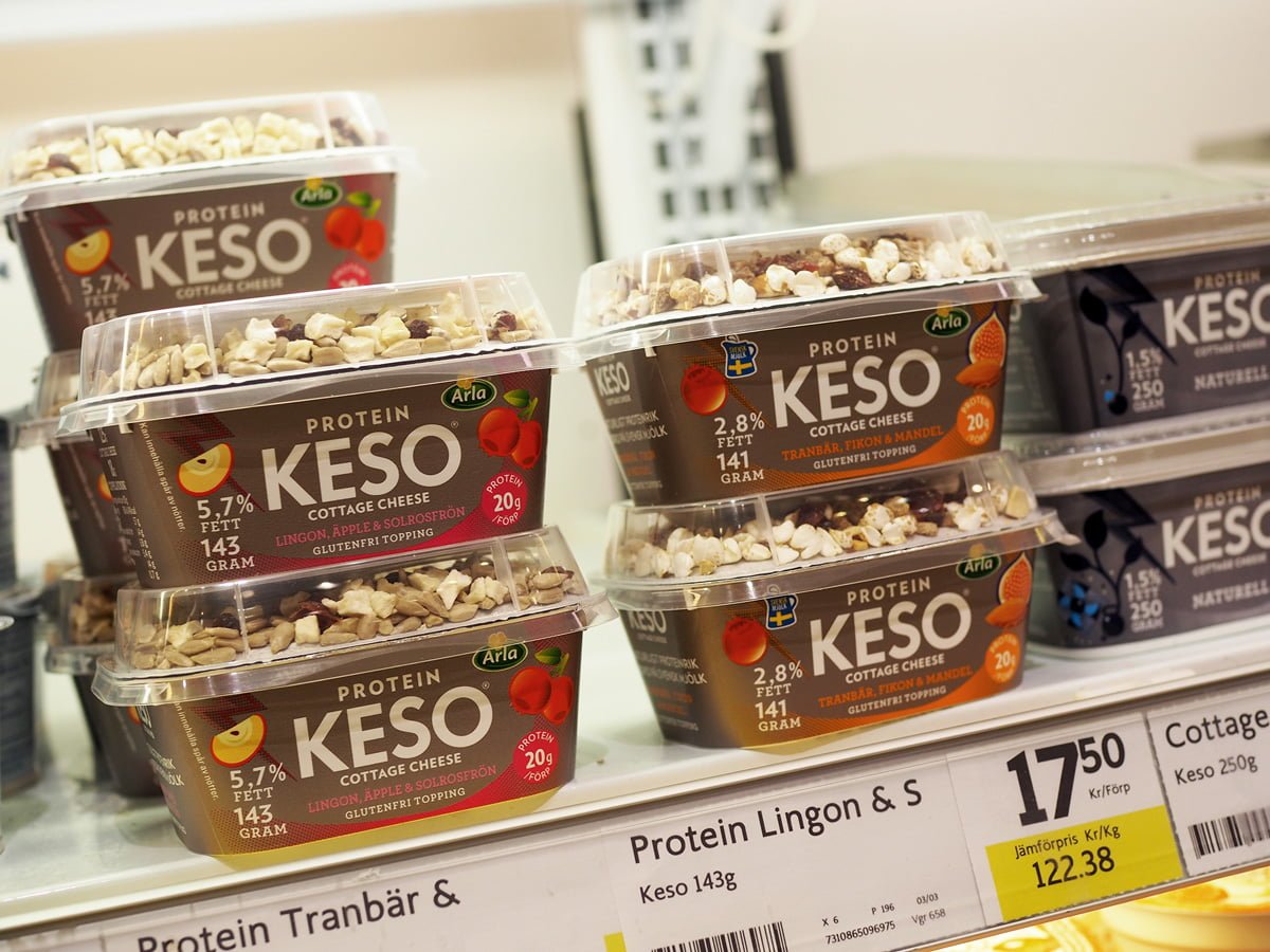 keso glutenfri topping