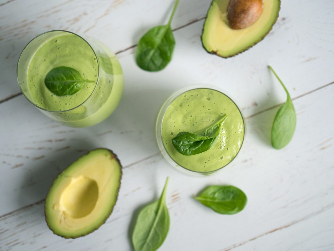 grön smoothie med avokado grön smoothie med avokado