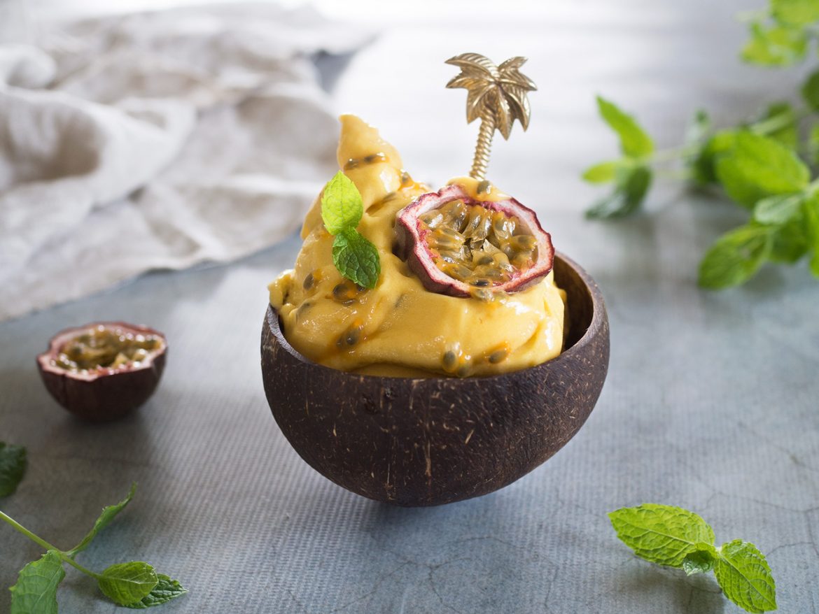 mango nicecream nicecream med mango