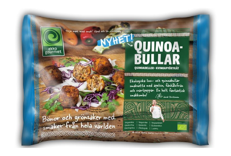 Glutenfria vegetariska biffar quinoabullar