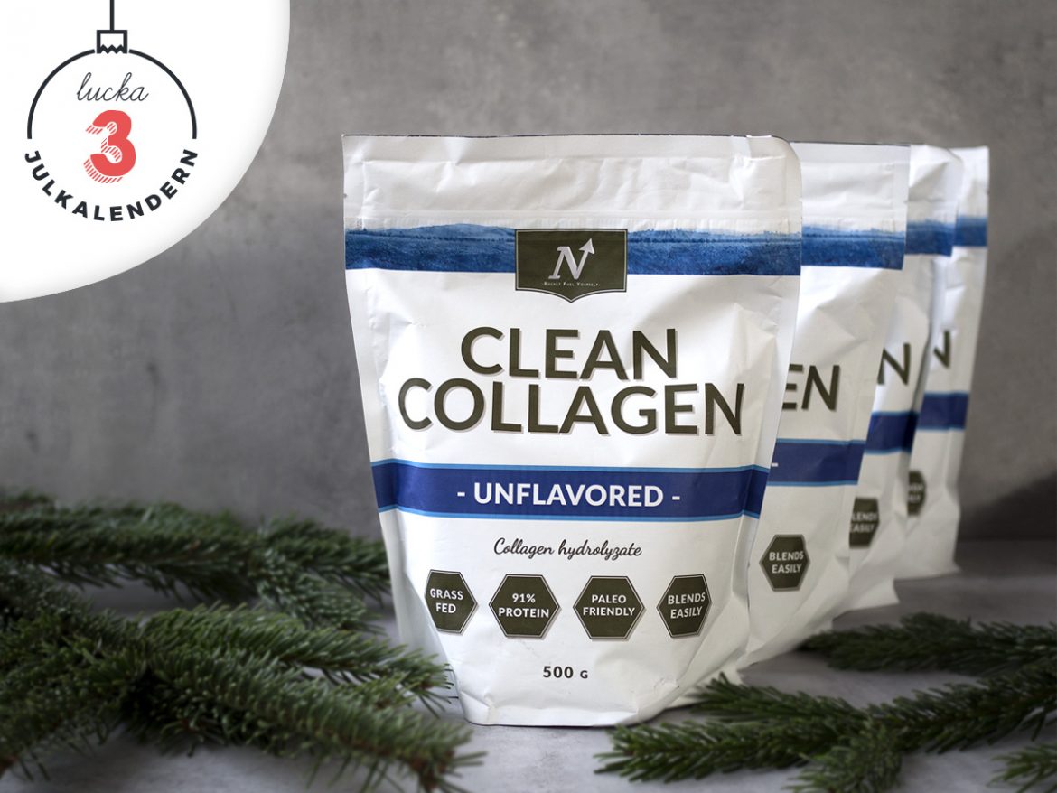 julkalender tävling Nyttoteket clean collagen