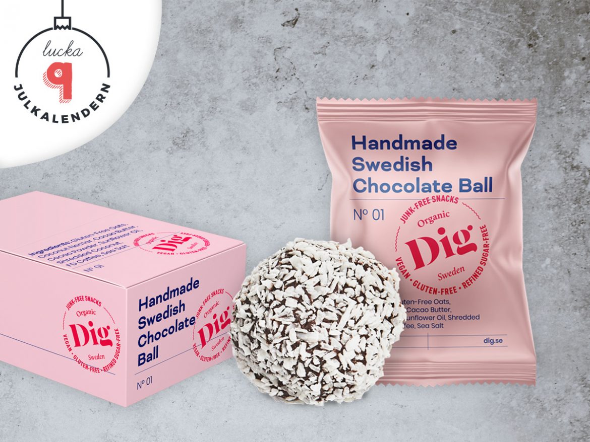 julkalender tävling Dig Get raw Homemade swedish chocolate balls