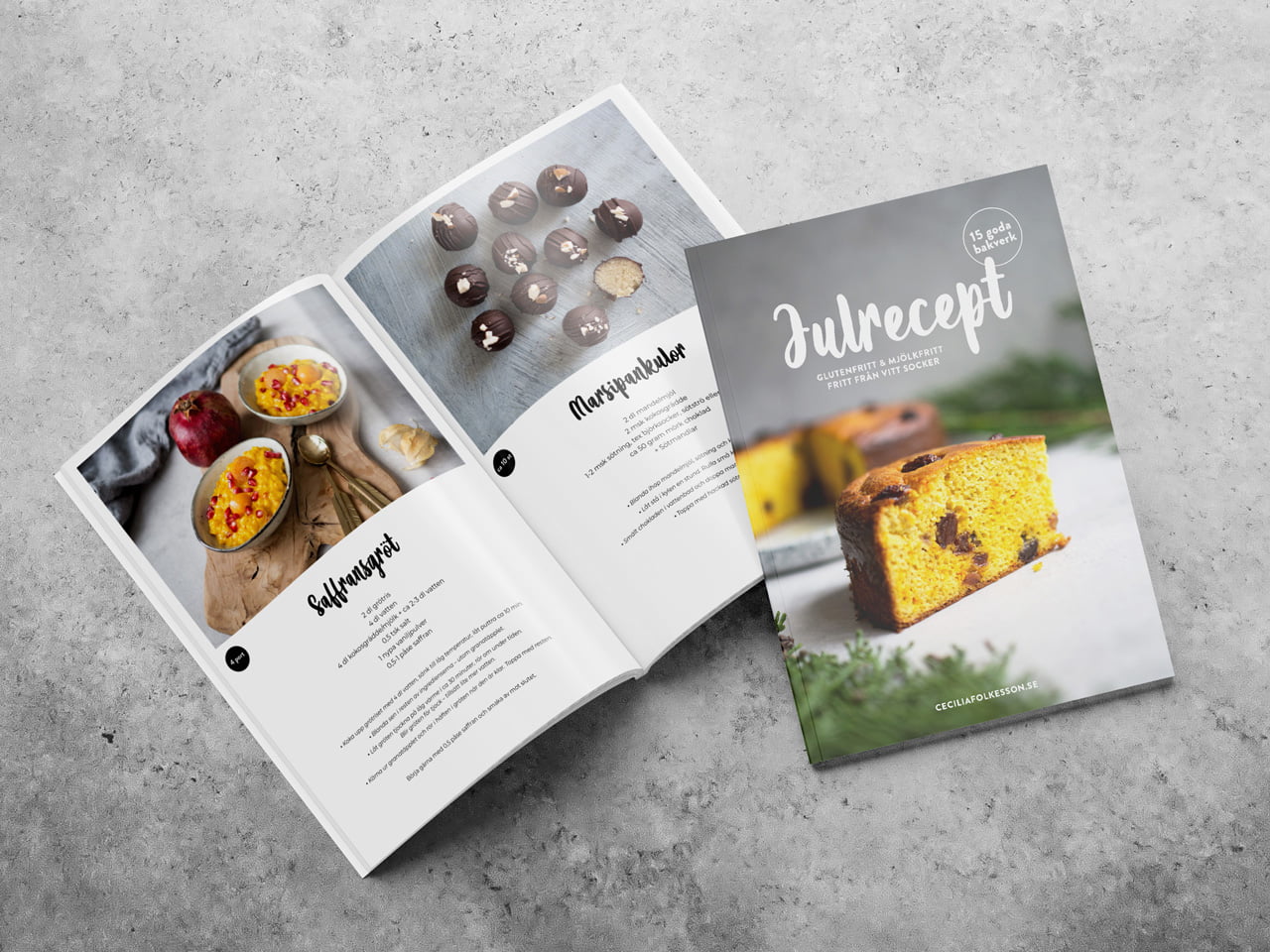 julrecept e-bok cecilia folkesson