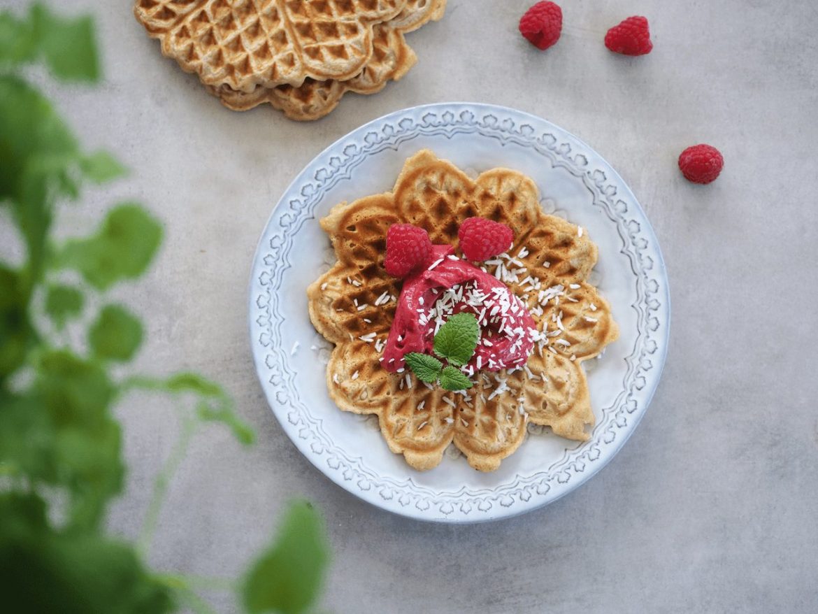 glutenfria våfflor