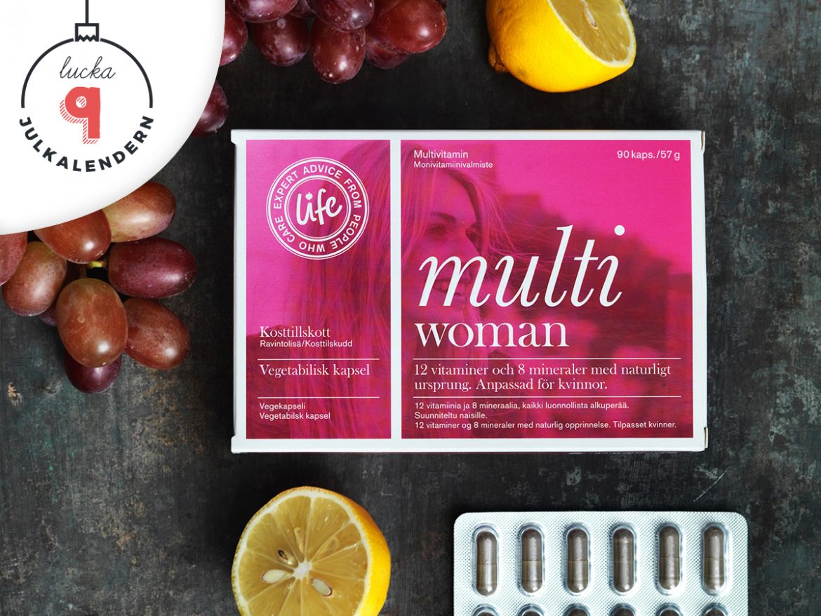 julkalendern cecilia folkesson Life Mulitvitamin