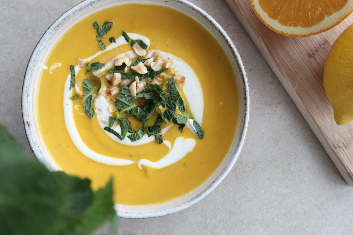 Morotssoppa med Citrus Morotssoppa med Citrus