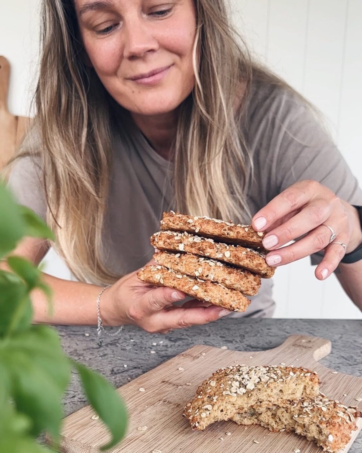 enkelt glutenfritt bröd