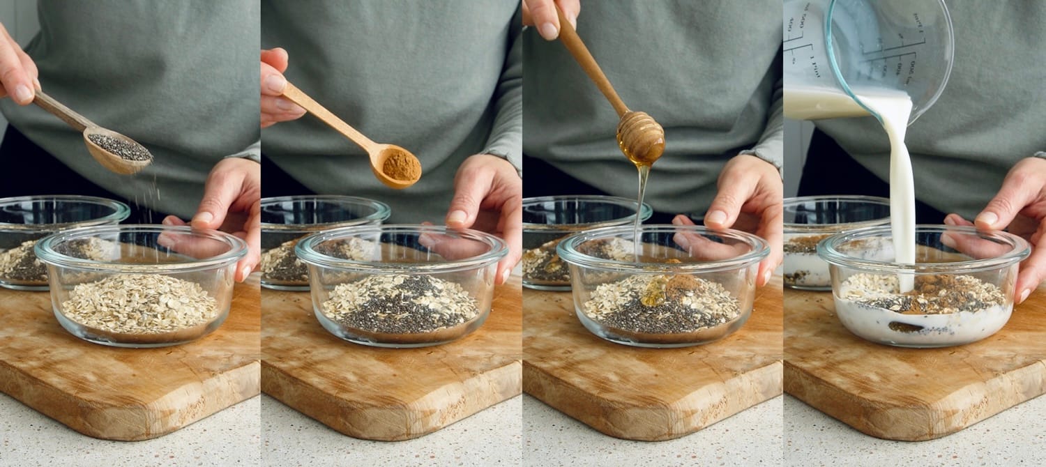 Overnights Oats Äpple